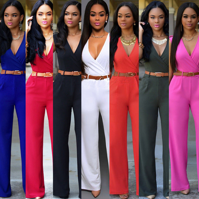 Women's Fashion Jumpsuits with Siamese Pants