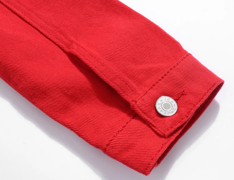 Women's Denim Jacket – Classic Stretch Fit for Casual Outfits