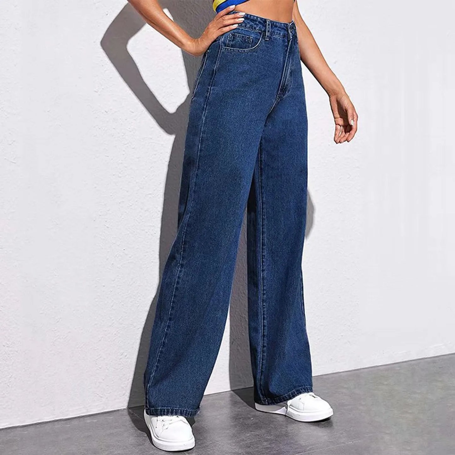 Women Black Draped Trouser Lady Office Business Work Formal Suit Pants Solid Color High Waist Straight Wide Leg Casual Pantalone