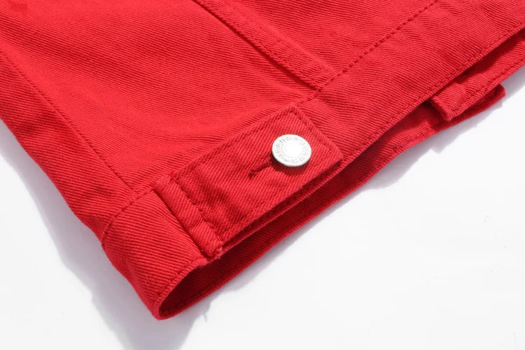 Women's Denim Jacket – Classic Stretch Fit for Casual Outfits