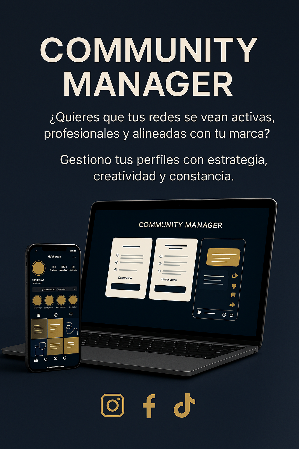 Community Manager – Gestión de Redes Sociales