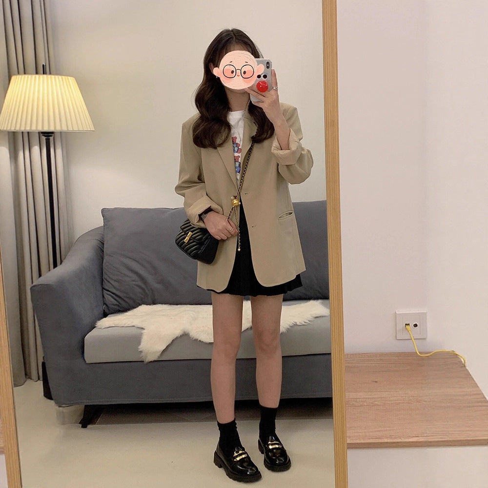 Blazer "Agile Iteration"  Camel Sophistication | Edición Tech Elegance