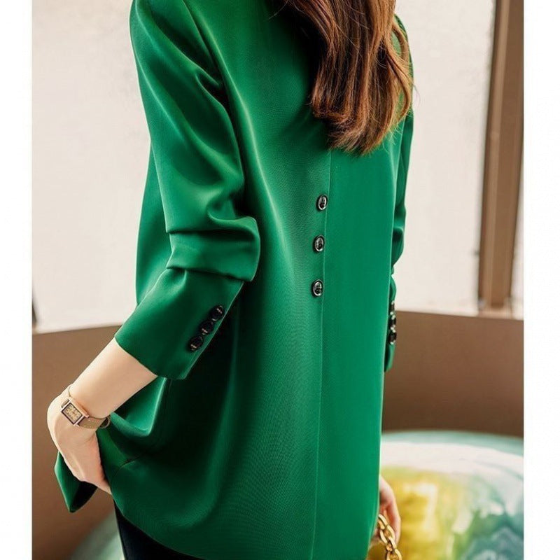 Blazer "Backend Logic"  Deep Olive | Edición System Architect