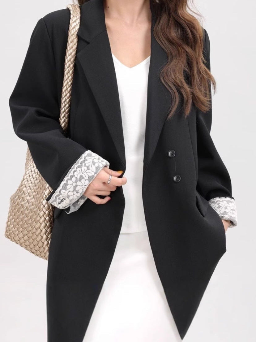 Blazer "Frontend Overlay"  Steel Grey & Lace | Edición Design Systems