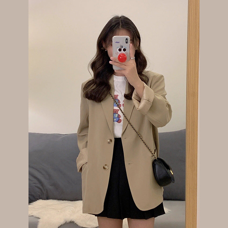 Blazer "Agile Iteration"  Camel Sophistication | Edición Tech Elegance